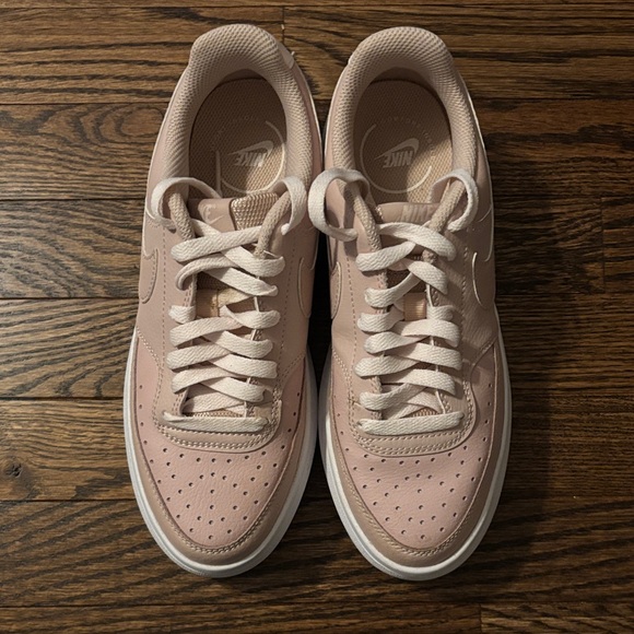 Nike Women's Blush Pink platform Sneakers - Picture 4 of 4